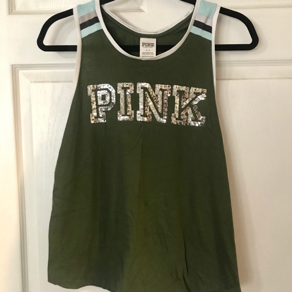 VS Pink Racerback Tank